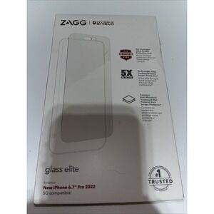 ZAGG Invisible Shield Glass Elite Screen Protector for Apple iPhone‎ 14 Pro Max